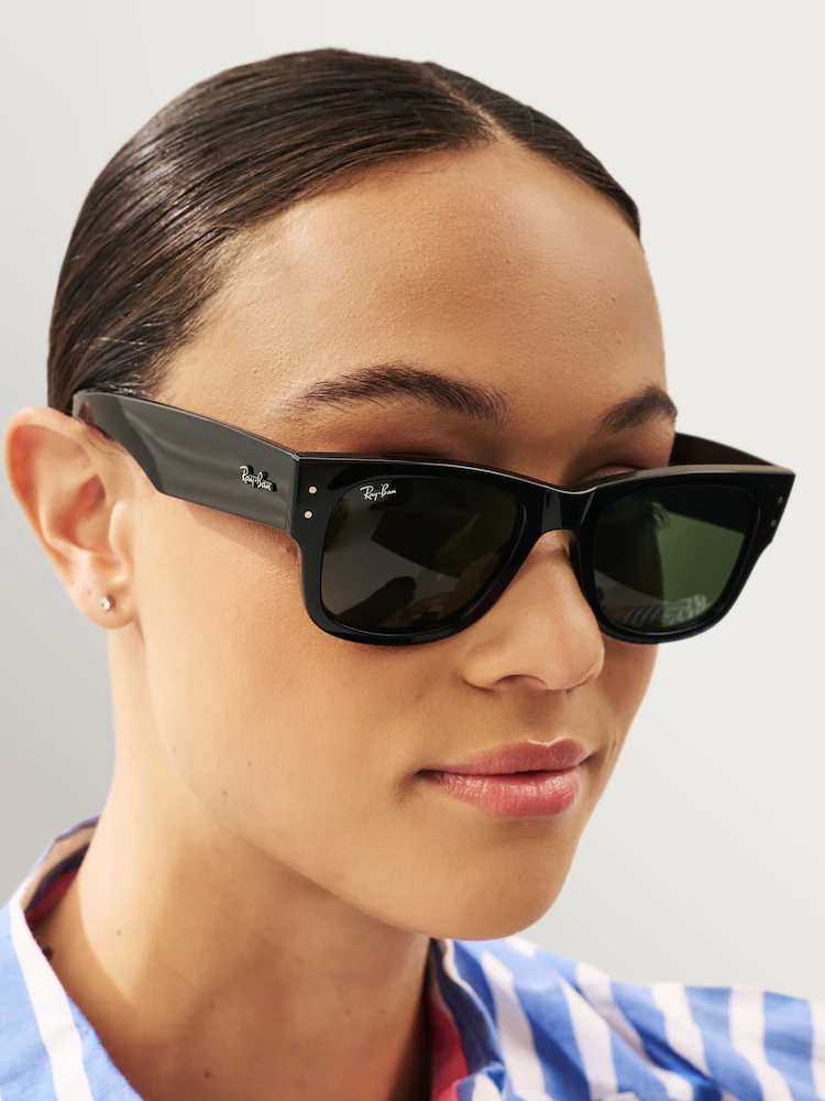 RAY-BAN MEGA WAYFARER RB0840S – Black (Green) 901/31.
